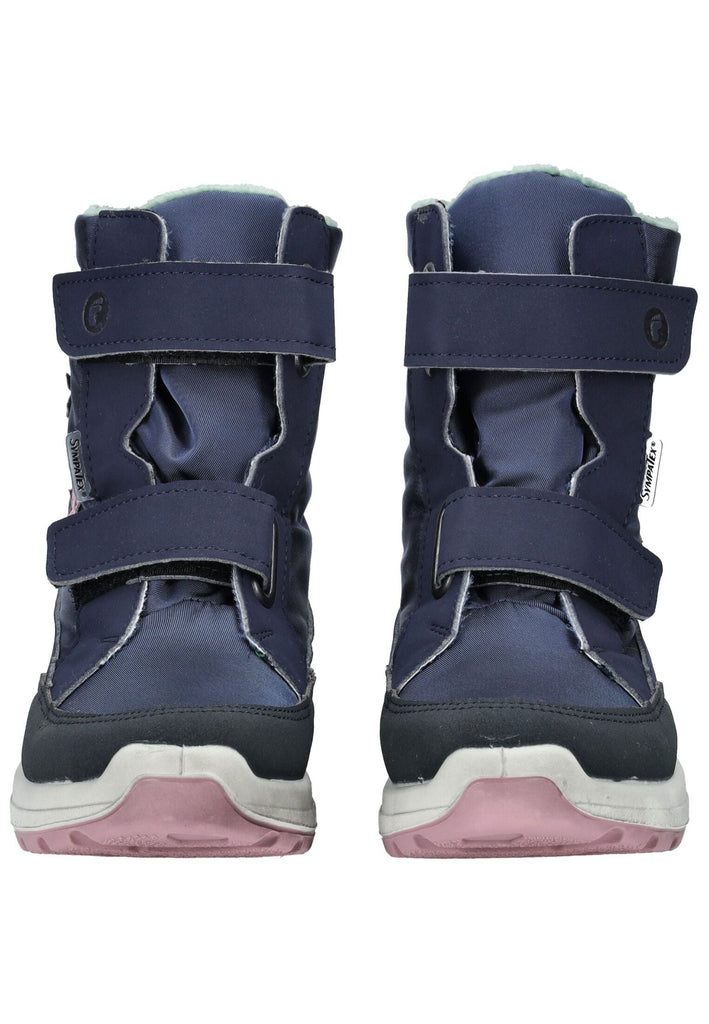 Ricosta Stiefelette Lederimitat/Textil Marine Warmfutter