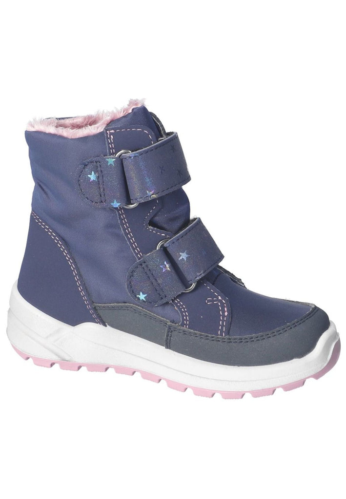 Ricosta Stiefelette Lederimitat/Textil Marine Warmfutter