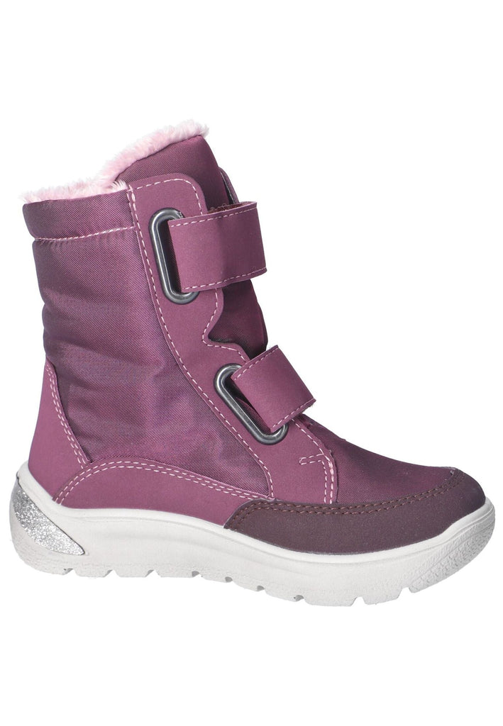 Ricosta Stiefelette Lederimitat/Textil Merlot Warmfutter