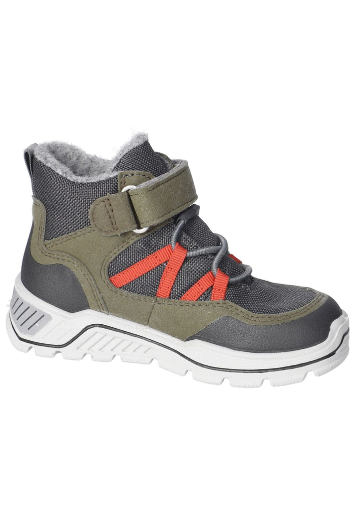 Ricosta Stiefelette Lederimitat/Textil Oliv Warmfutter