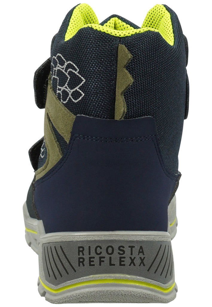 Ricosta Stiefelette Lederimitat/Textil Ozean Warmfutter