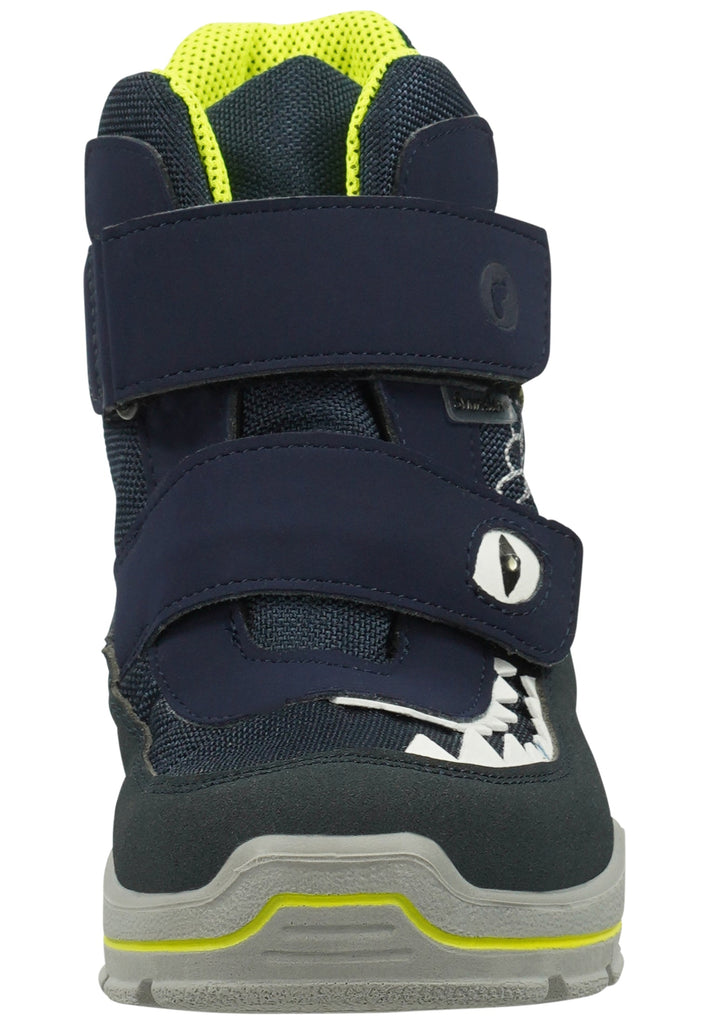 Ricosta Stiefelette Lederimitat/Textil Ozean Warmfutter