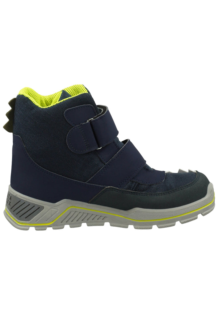 Ricosta Stiefelette Lederimitat/Textil Ozean Warmfutter