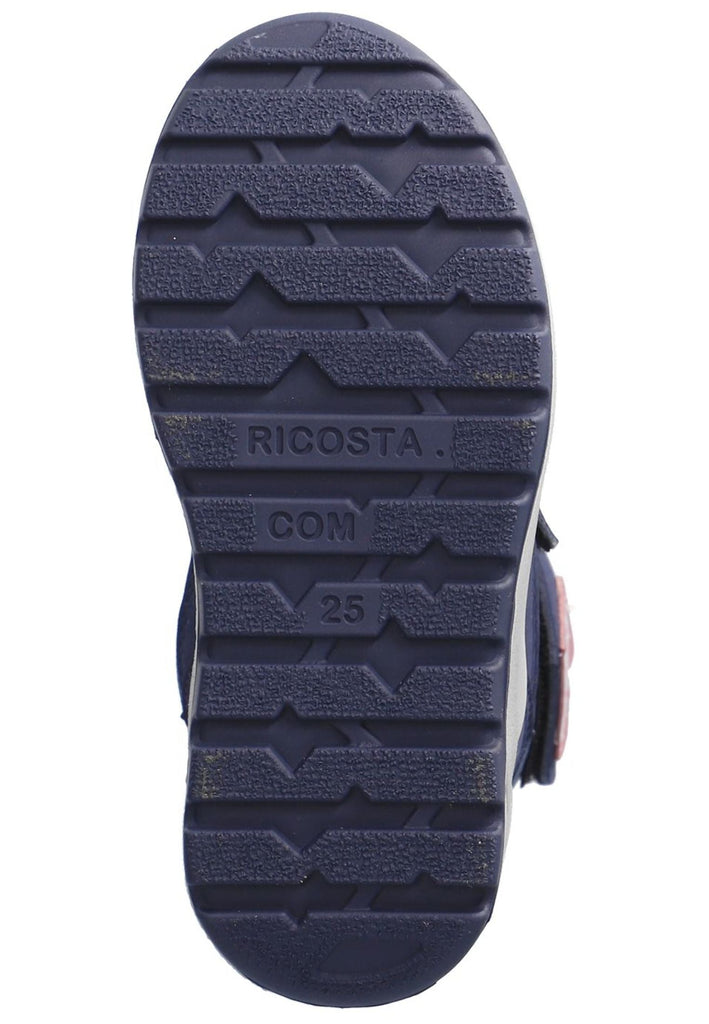 Ricosta Stiefelette Lederimitat/Textil Ozean Warmfutter