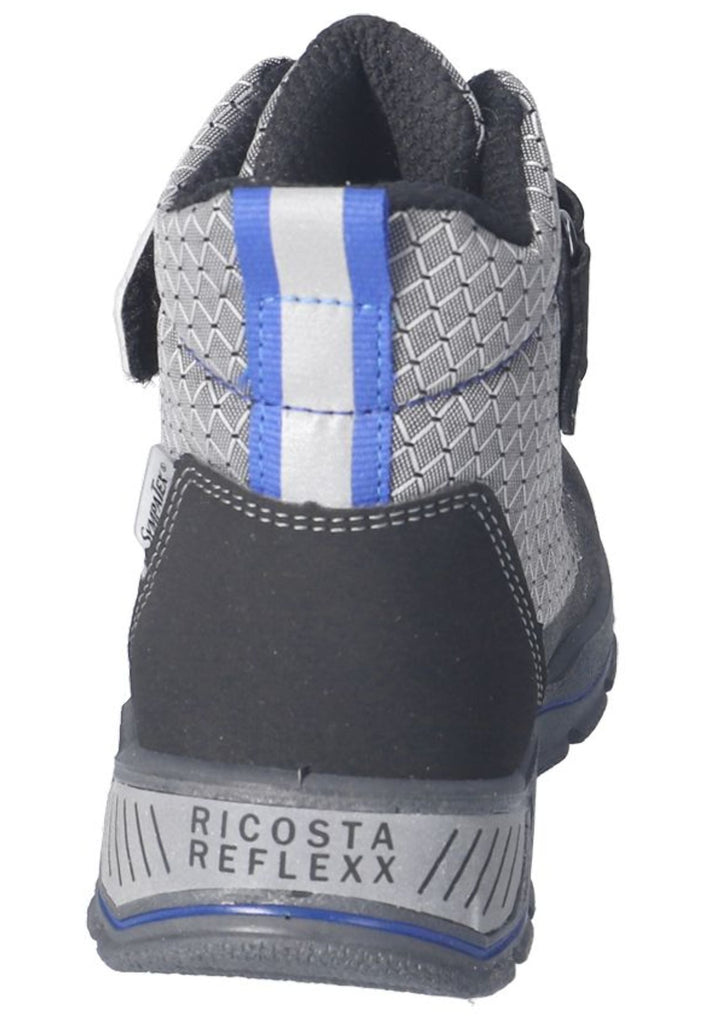 Ricosta Stiefelette Lederimitat/Textil Schwarz Warmfutter