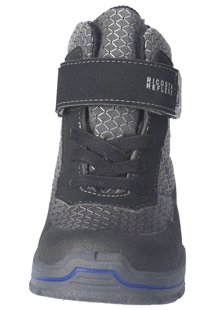 Ricosta Stiefelette Lederimitat/Textil Schwarz Warmfutter