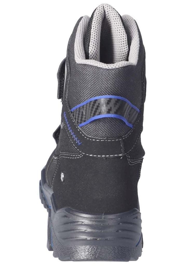 Ricosta Stiefelette Lederimitat/Textil Schwarz Warmfutter