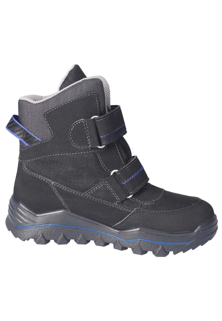 Ricosta Stiefelette Lederimitat/Textil Schwarz Warmfutter