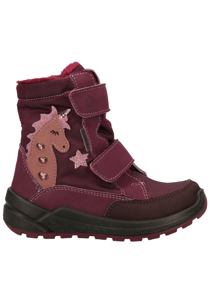 Ricosta Stiefelette Synthetik/Textil Merlot Warmfutter