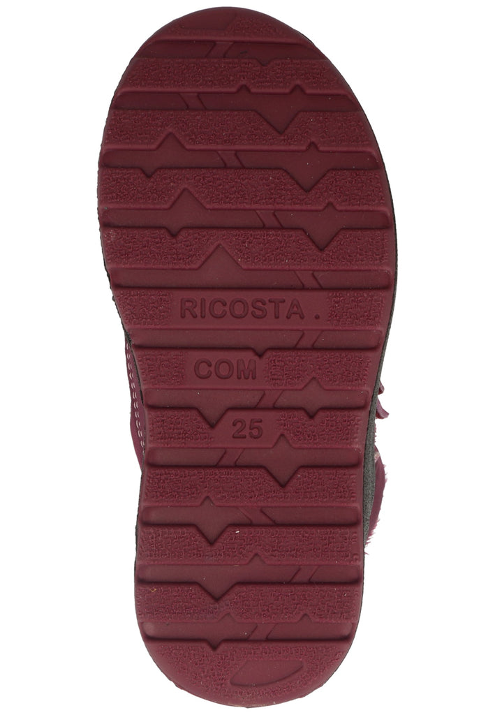 Ricosta Stiefelette Synthetik/Textil Merlot Warmfutter