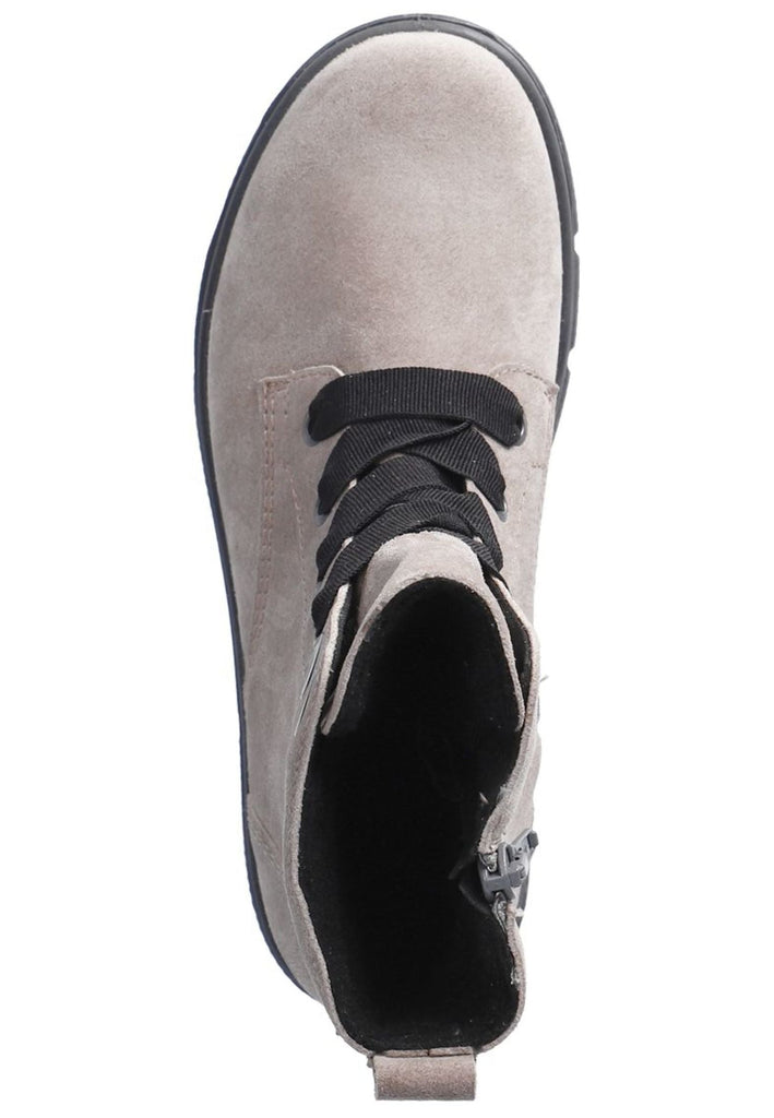 Ricosta Stiefelette Veloursleder Dunkelrosa Warmfutter