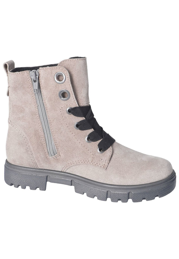 Ricosta Stiefelette Veloursleder Dunkelrosa Warmfutter