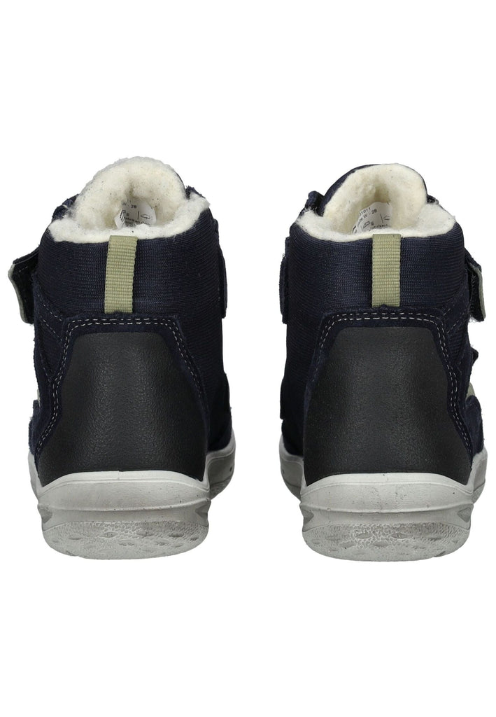 Ricosta Stiefelette Veolurs/Textil/Synthetik Dunkelblau Warmfutter