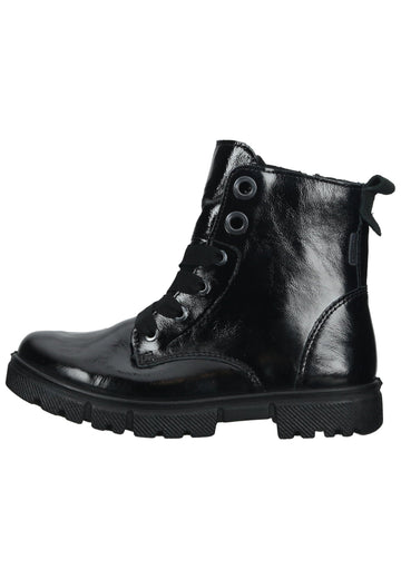 Stiefeletten Ricosta Stiefelette Leder Schwarz Lack