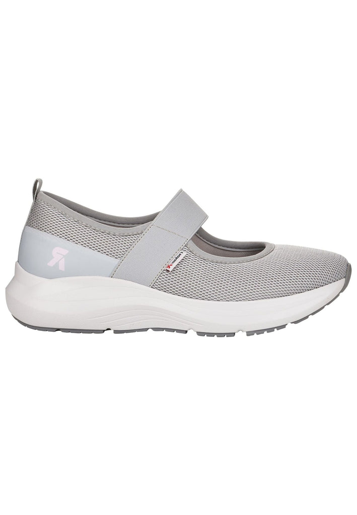 Rieker Ballerinas Textil Grau