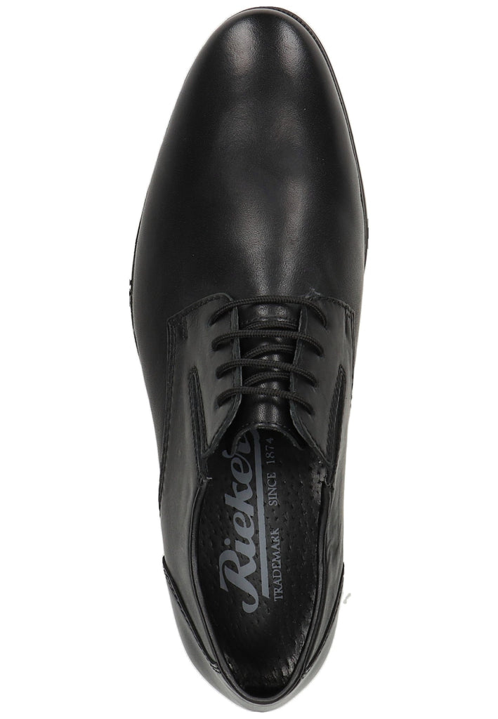 Rieker Businessschuhe Glattleder Schwarz