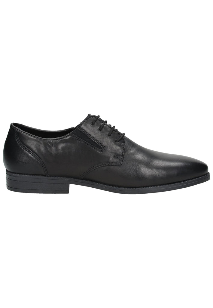 Rieker Businessschuhe Glattleder Schwarz