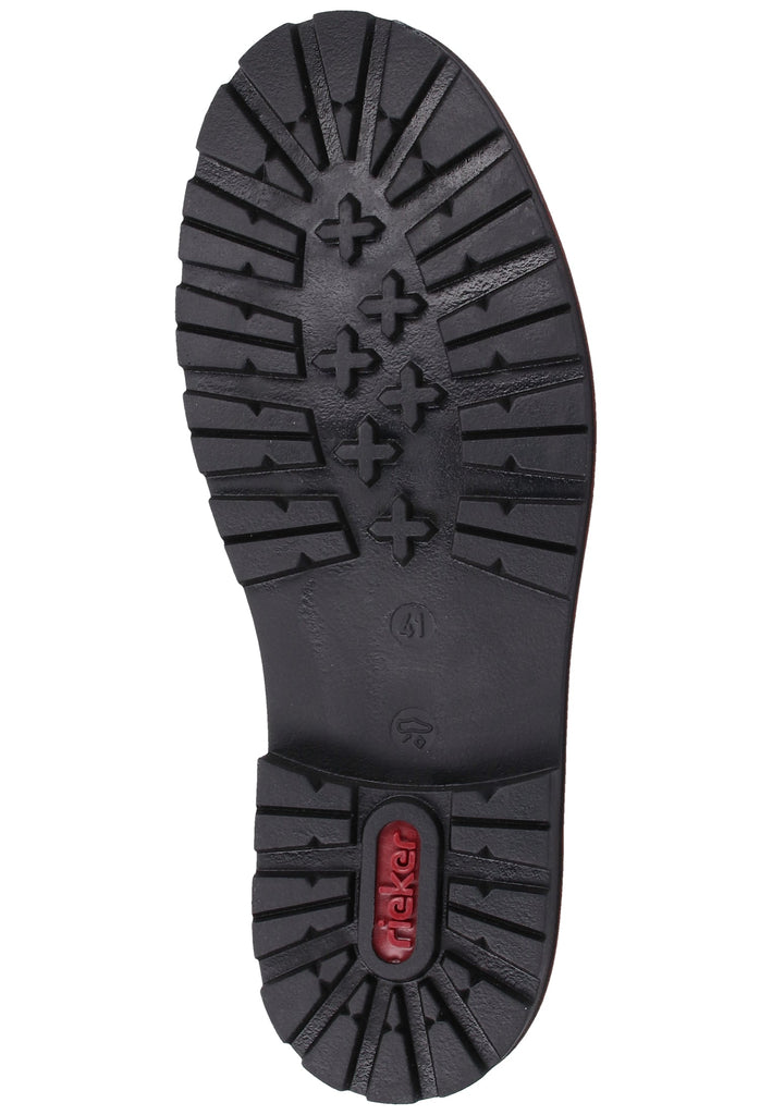 Rieker Halbschuhe Glattleder Braun