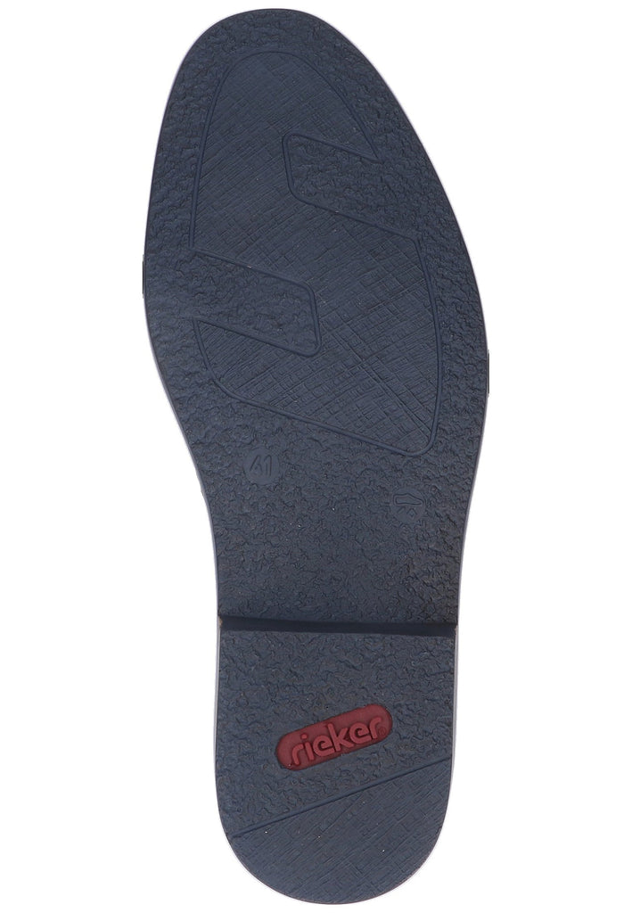 Rieker Halbschuhe Glattleder Nut