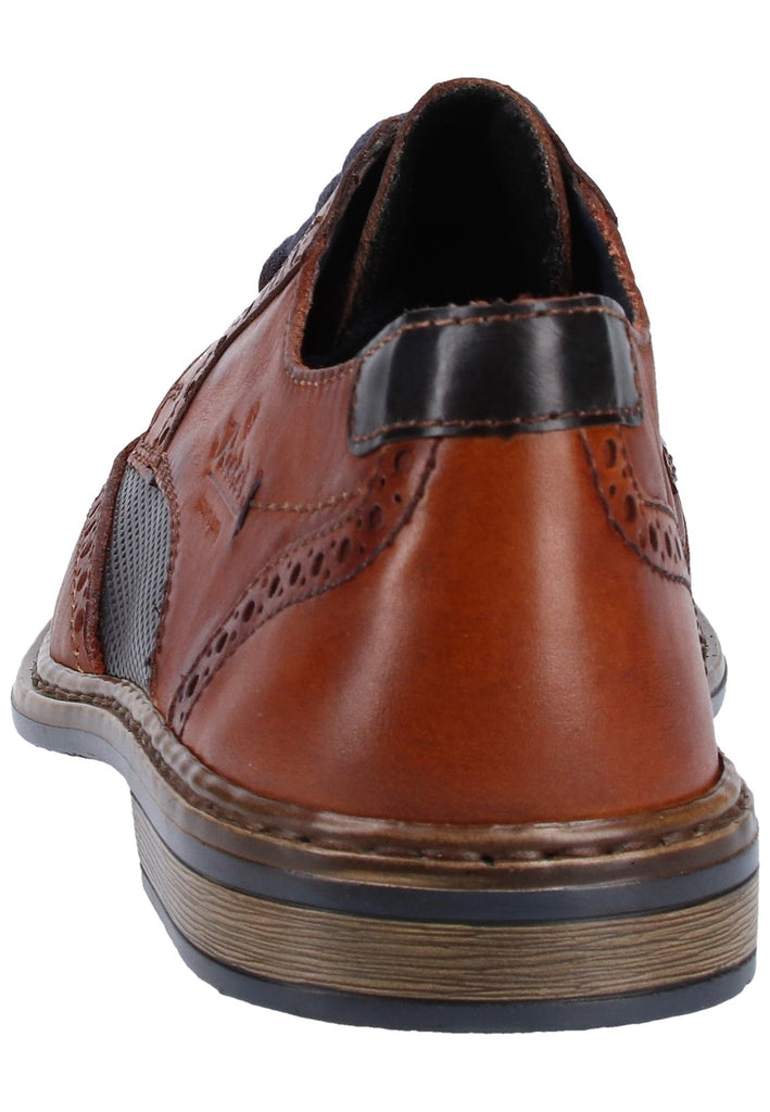 Rieker Halbschuhe Glattleder Nut
