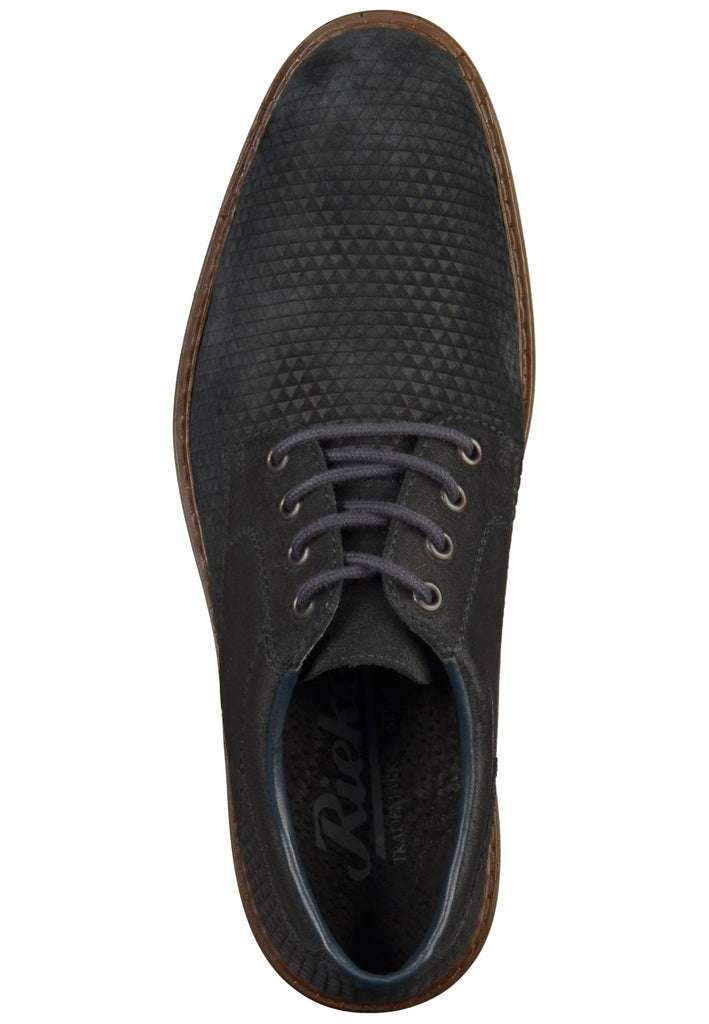 Rieker Halbschuhe Leder Blau