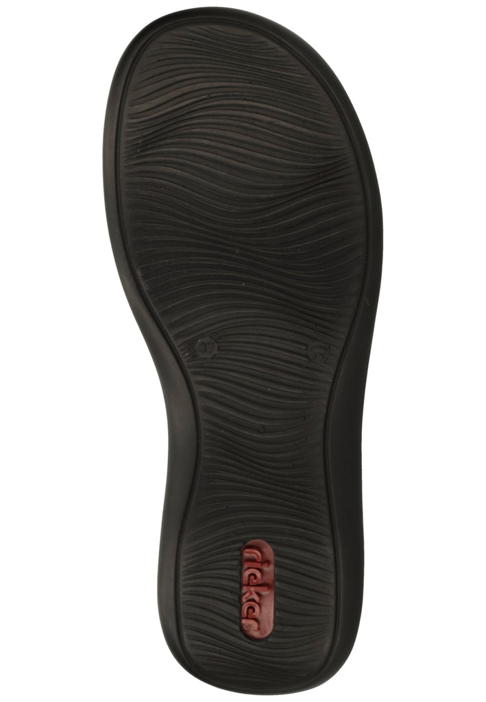 Rieker Halbschuhe Leder Blau/Weiß