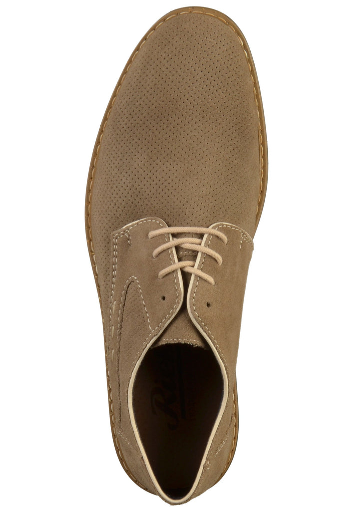 Rieker Halbschuhe Leder Grau