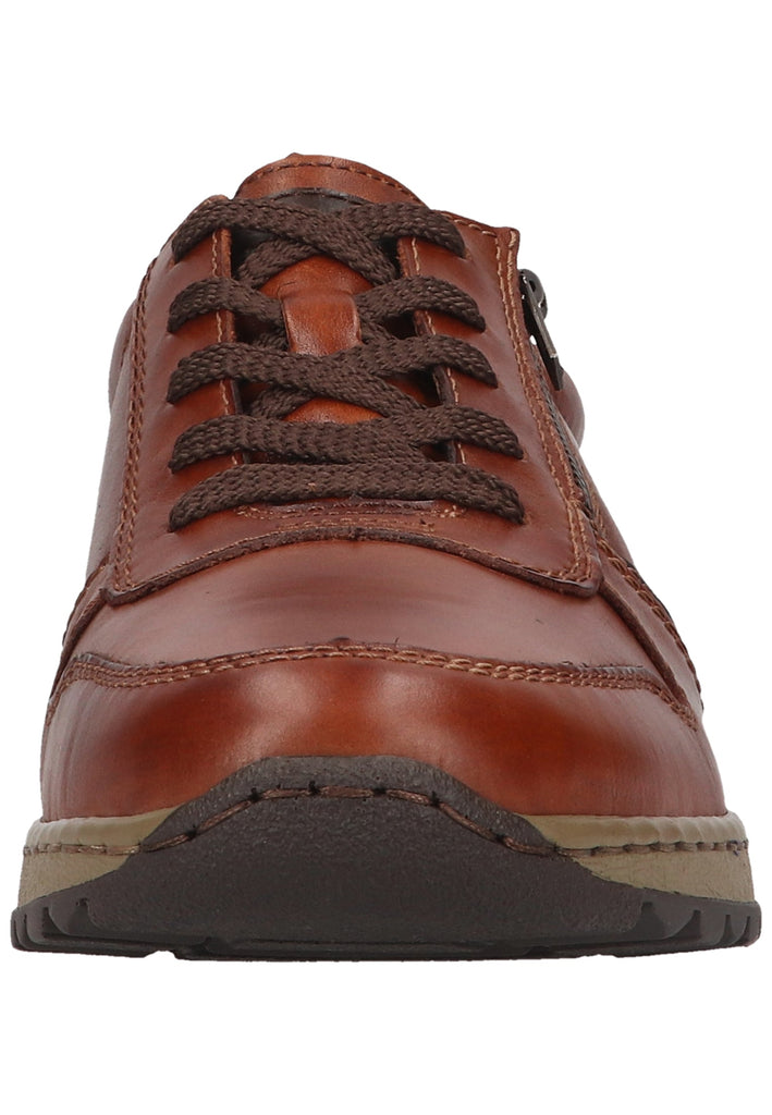 Rieker Halbschuhe Leder Nut/Ocean