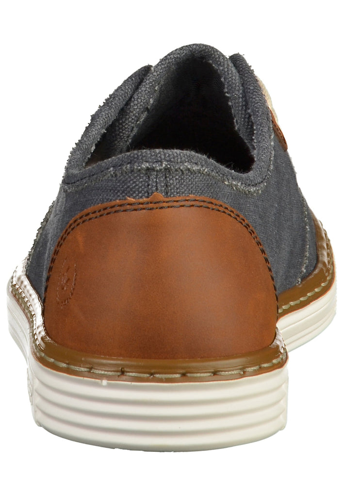 Rieker Halbschuhe Leder/Textil Blau