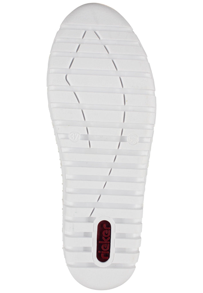 Rieker Halbschuhe Leder Weiß