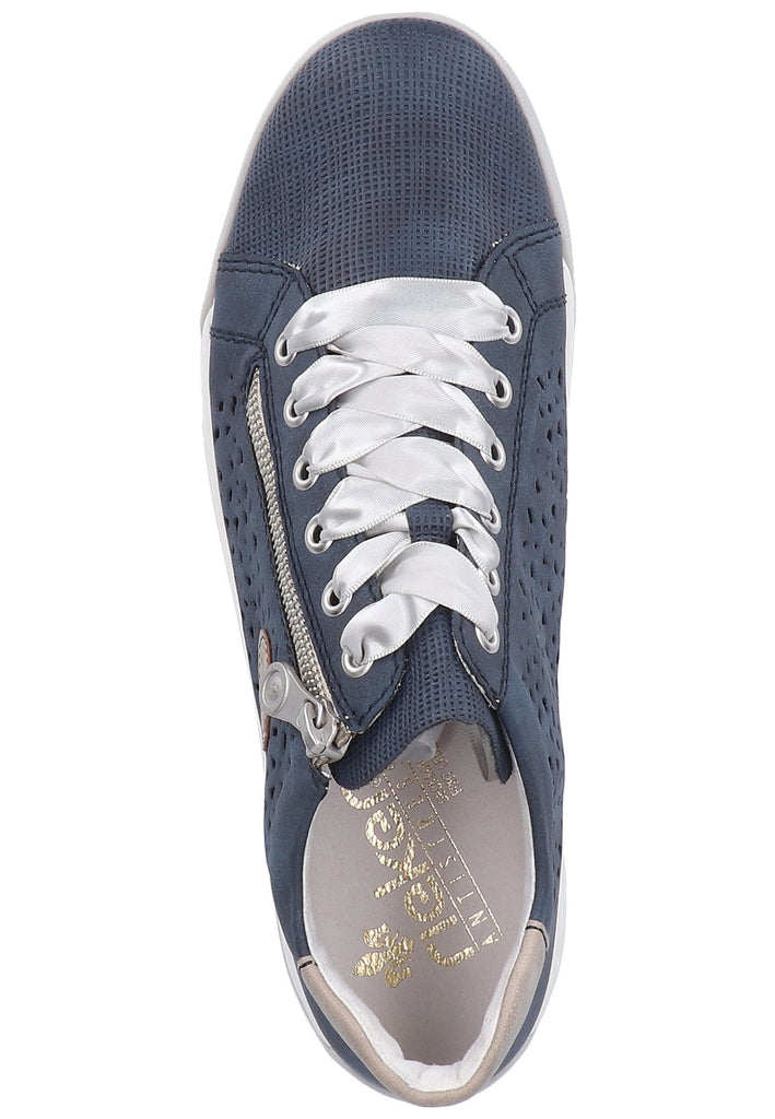 Rieker Halbschuhe Lederimitat Dunkelblau