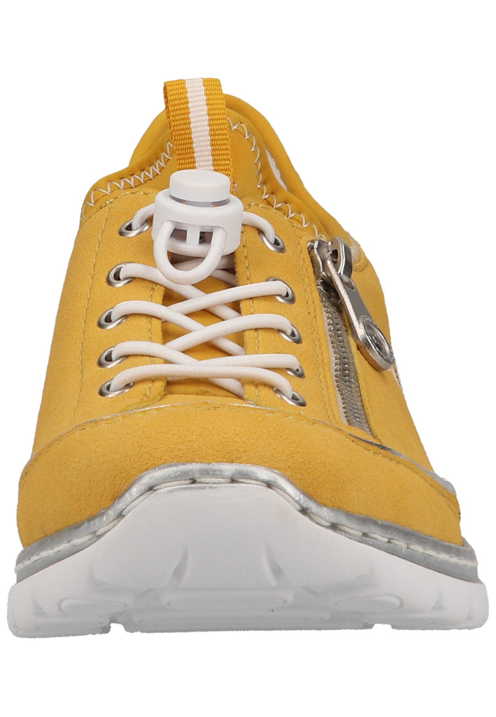 Rieker Halbschuhe Lederimitat Gelb