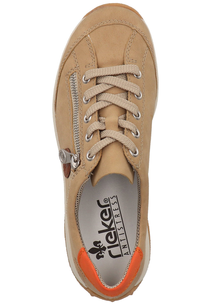 Rieker Halbschuhe Lederimitat Nude