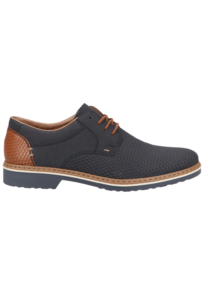 Rieker Halbschuhe Lederimitat Pazifik