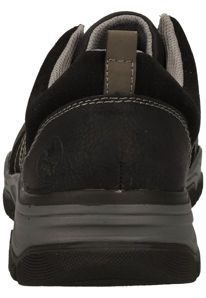Rieker Halbschuhe Lederimitat Schwarz