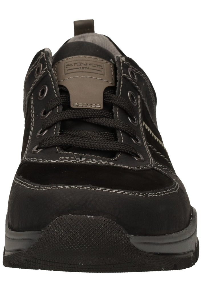 Rieker Halbschuhe Lederimitat Schwarz