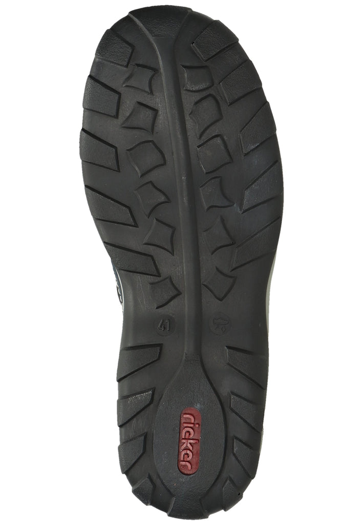 Rieker Halbschuhe Lederimitat/Textil Navy