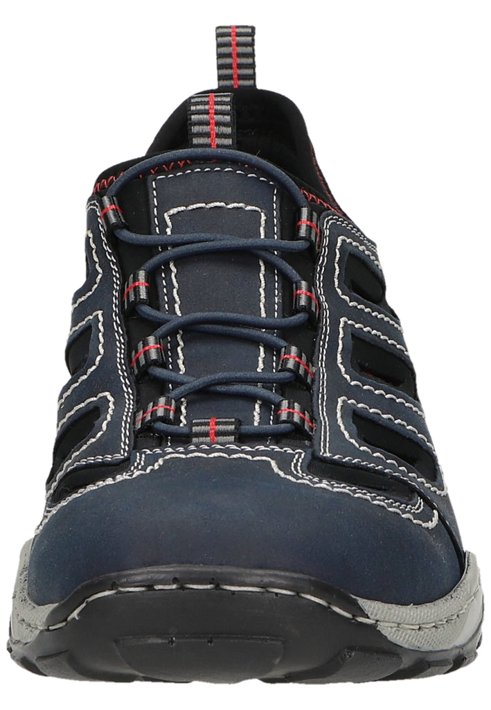 Rieker Halbschuhe Lederimitat/Textil Navy