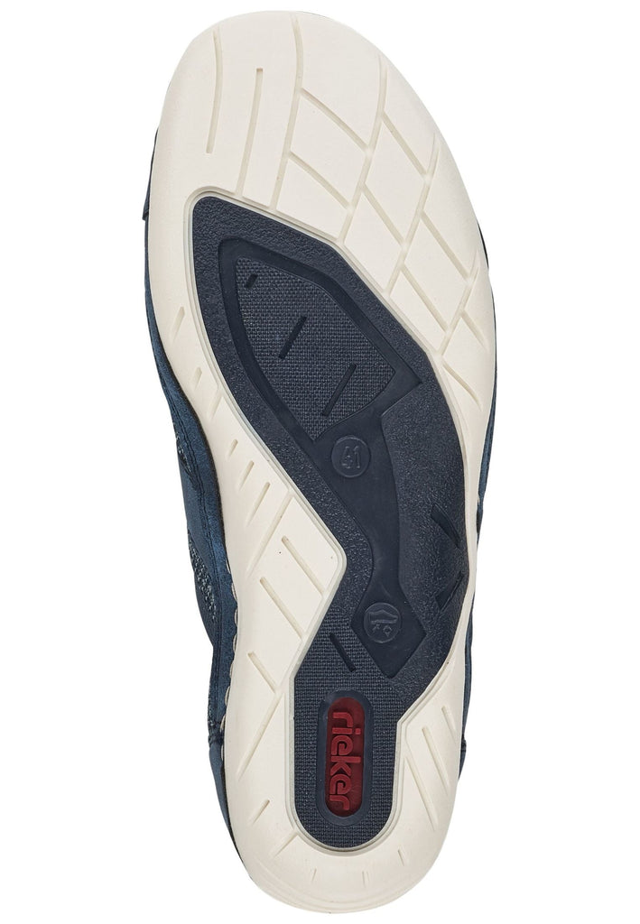 Rieker Halbschuhe Synthetik/Textil Blau