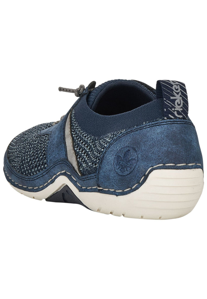Rieker Halbschuhe Synthetik/Textil Blau