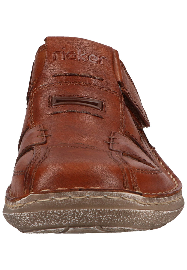 Rieker Pantoletten Leder Braun