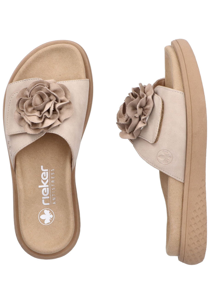 Rieker Pantoletten Lederimitat Ginger