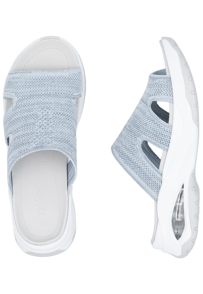 Rieker Pantoletten Textil Jeans