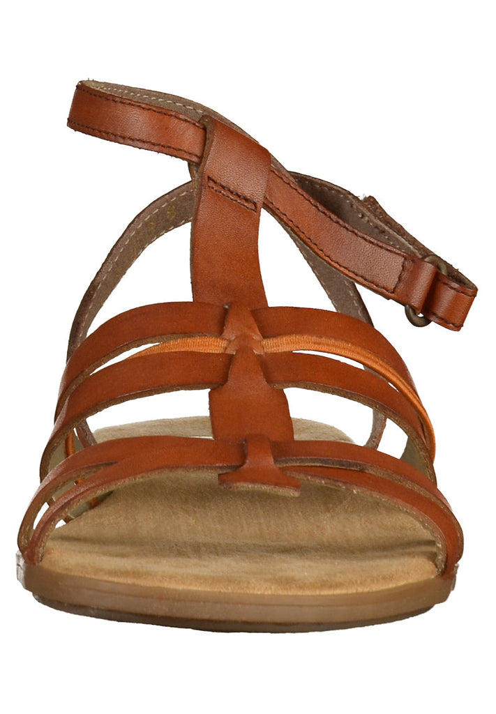 Rieker Sandalen Glattleder Braun