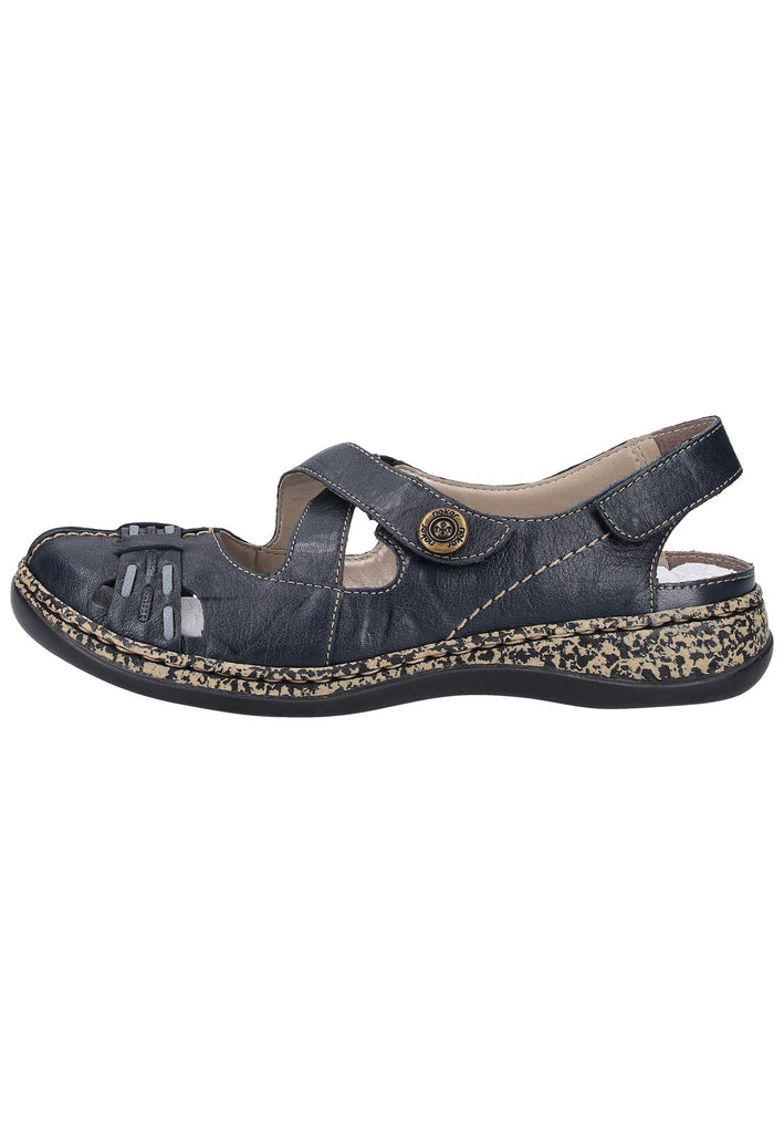 Rieker Sandalen Glattleder Pazifik