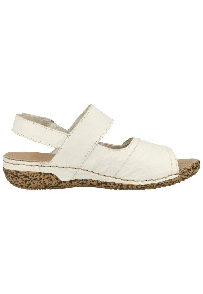 Rieker Sandalen Glattleder Weiß