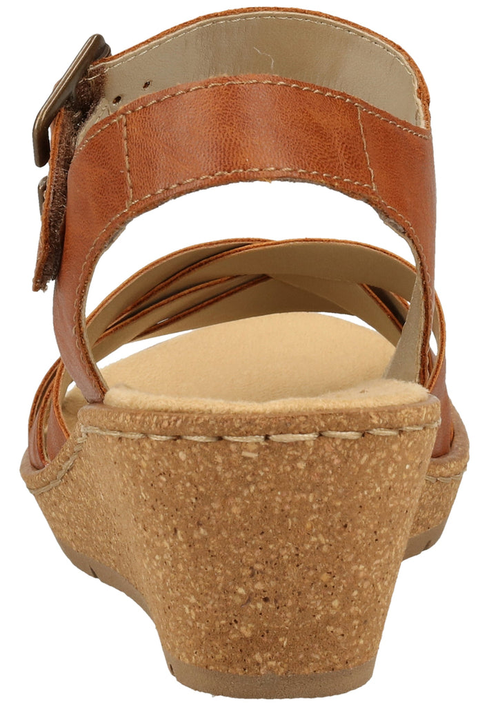 Rieker Sandalen Leder Cognac