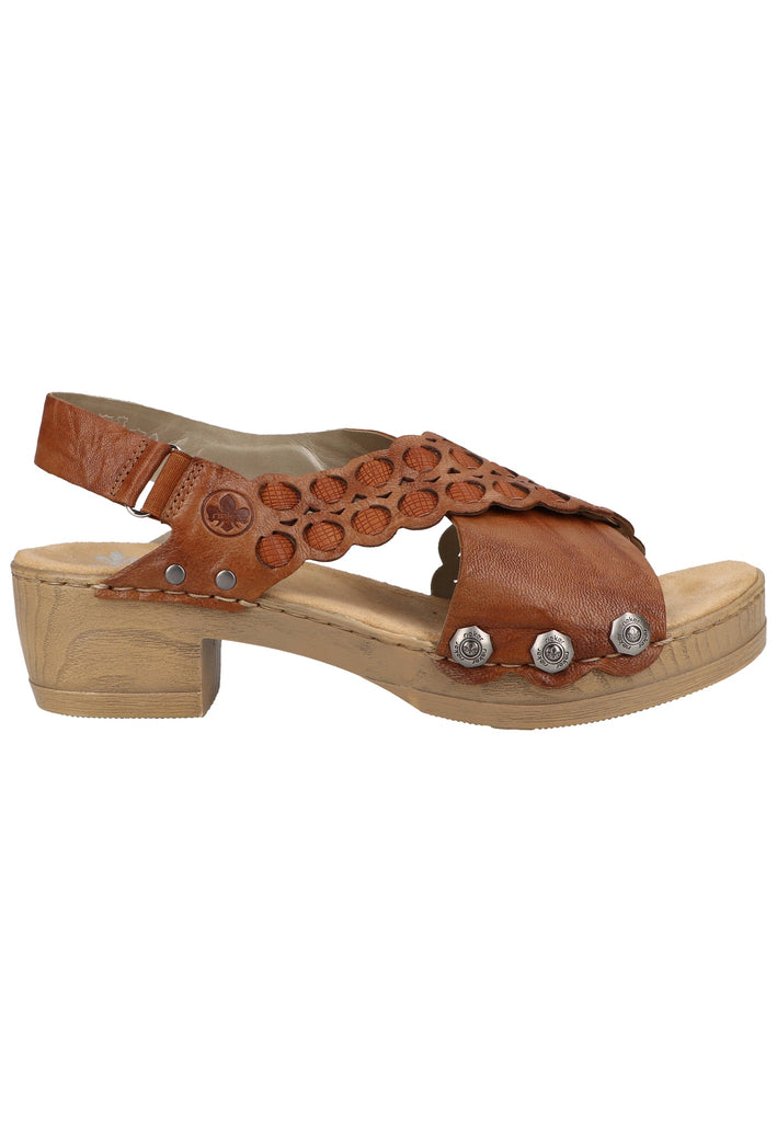 Rieker Sandalen Leder Cuoio