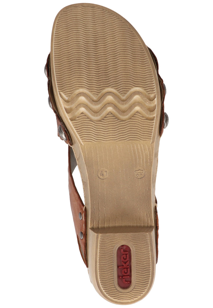 Rieker Sandalen Leder Cuoio