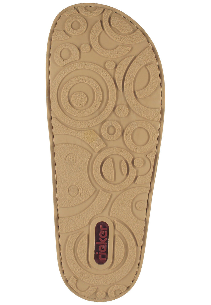 Rieker Sandalen Leder Gelb